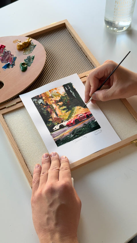 "Summer Day" Original Sketch