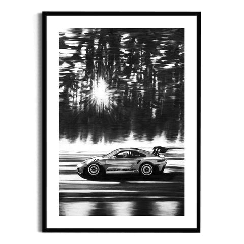 "Magarigawa" Print