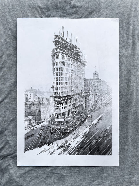 "Flatiron 1904" Sketch