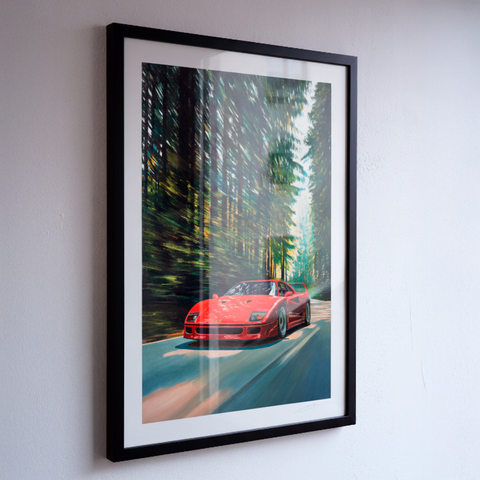 "Through the forest" Print