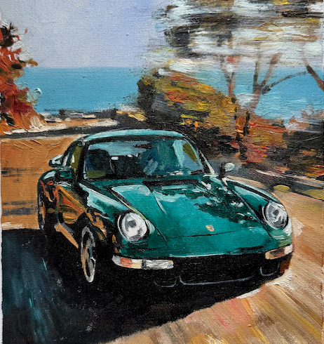 Commission Piece: 993 Turbo "Flinders"