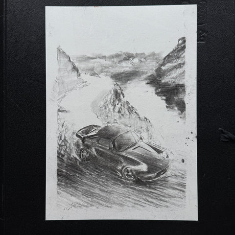 993 Turbo. Sketch 3
