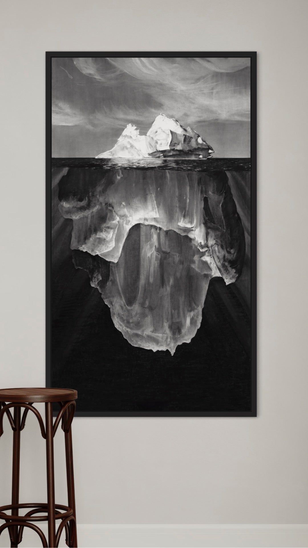 "Iceberg" Print