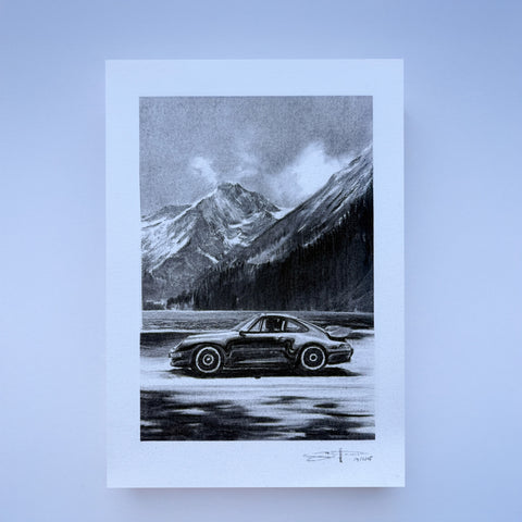 "Alpine Journey" Original Sketch