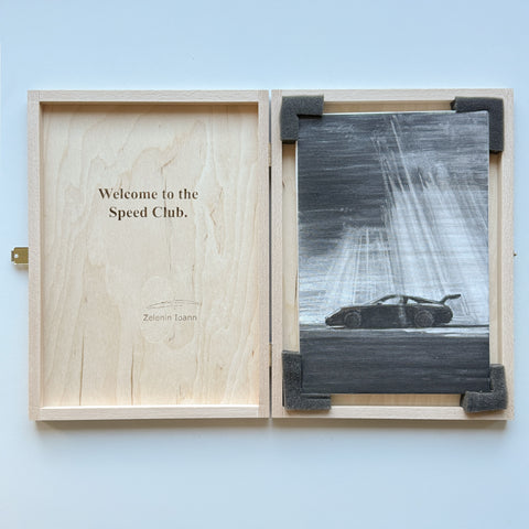 "Drive Alone" Original Sketch