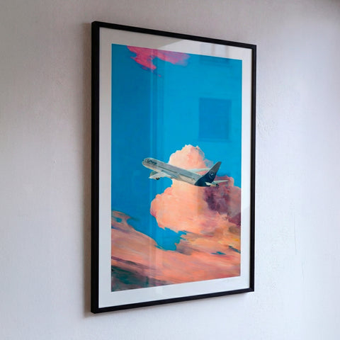 "Crane" Lufthansa Dreamliner