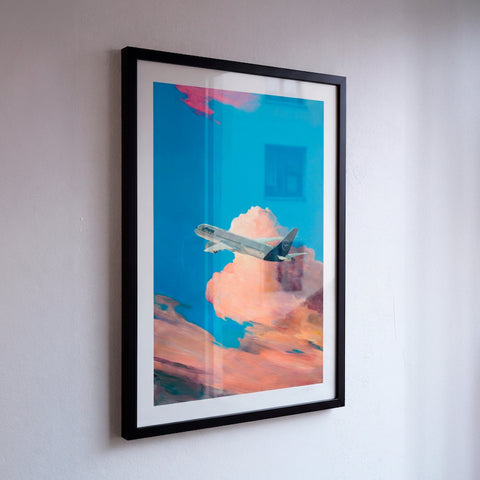 "Crane" Lufthansa Dreamliner