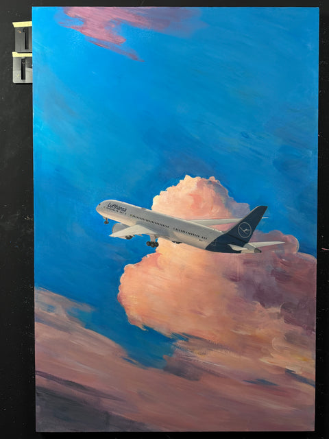 "Crane" Lufthansa Collaboration Prints