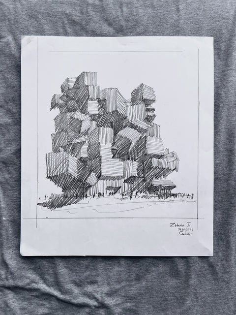 "Cubix" Sketch