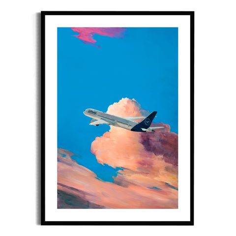 "Crane" Lufthansa Dreamliner