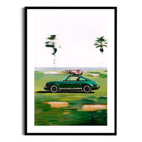 911 Yards Print