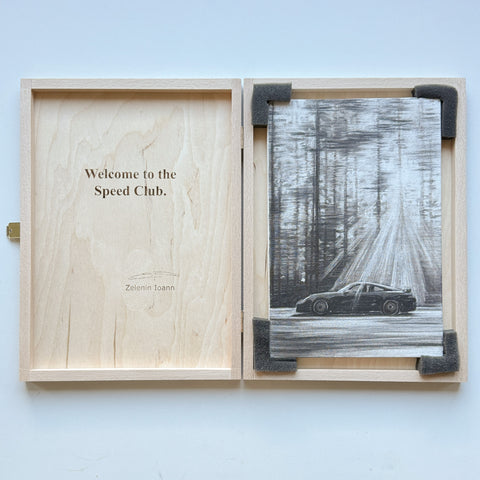 "Morning Ride" Original Sketch