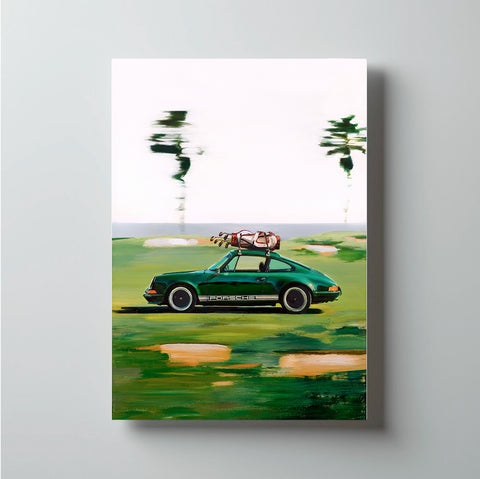 911 Yards Print