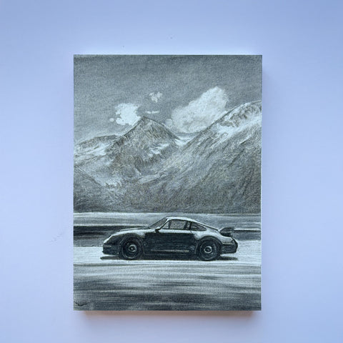 "St.Moritz" Original Sketch