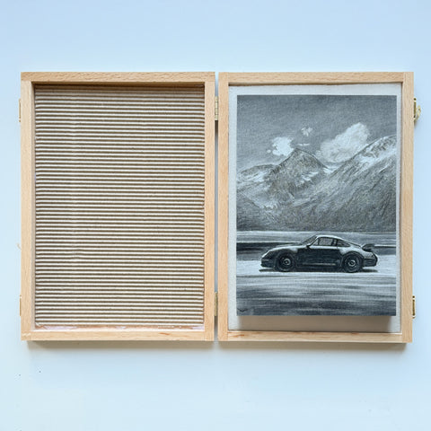 "St.Moritz" Original Sketch