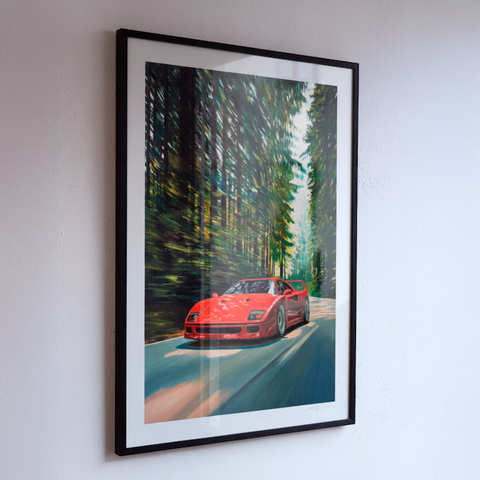 "Through the forest" Print